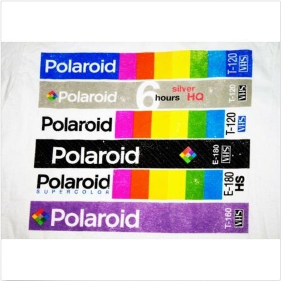 Polaroid Short Sleeve Graphic Camera‎ T Shirt - Picture 2 of 5